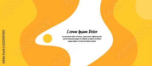 papercut layered background template banner