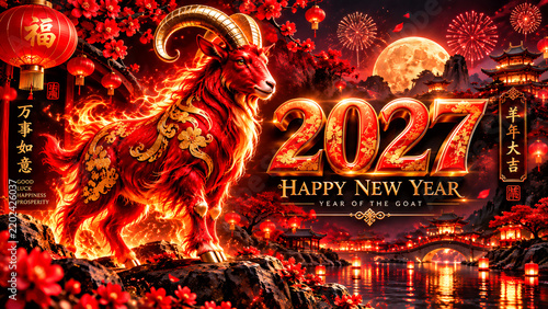 Chinese New Year 2027 – Year of the Goat