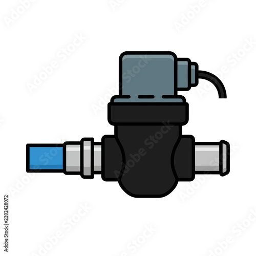 Industrial Solenoid Valve Isolated