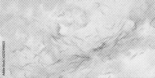 Black and white halftone dot pattern texture