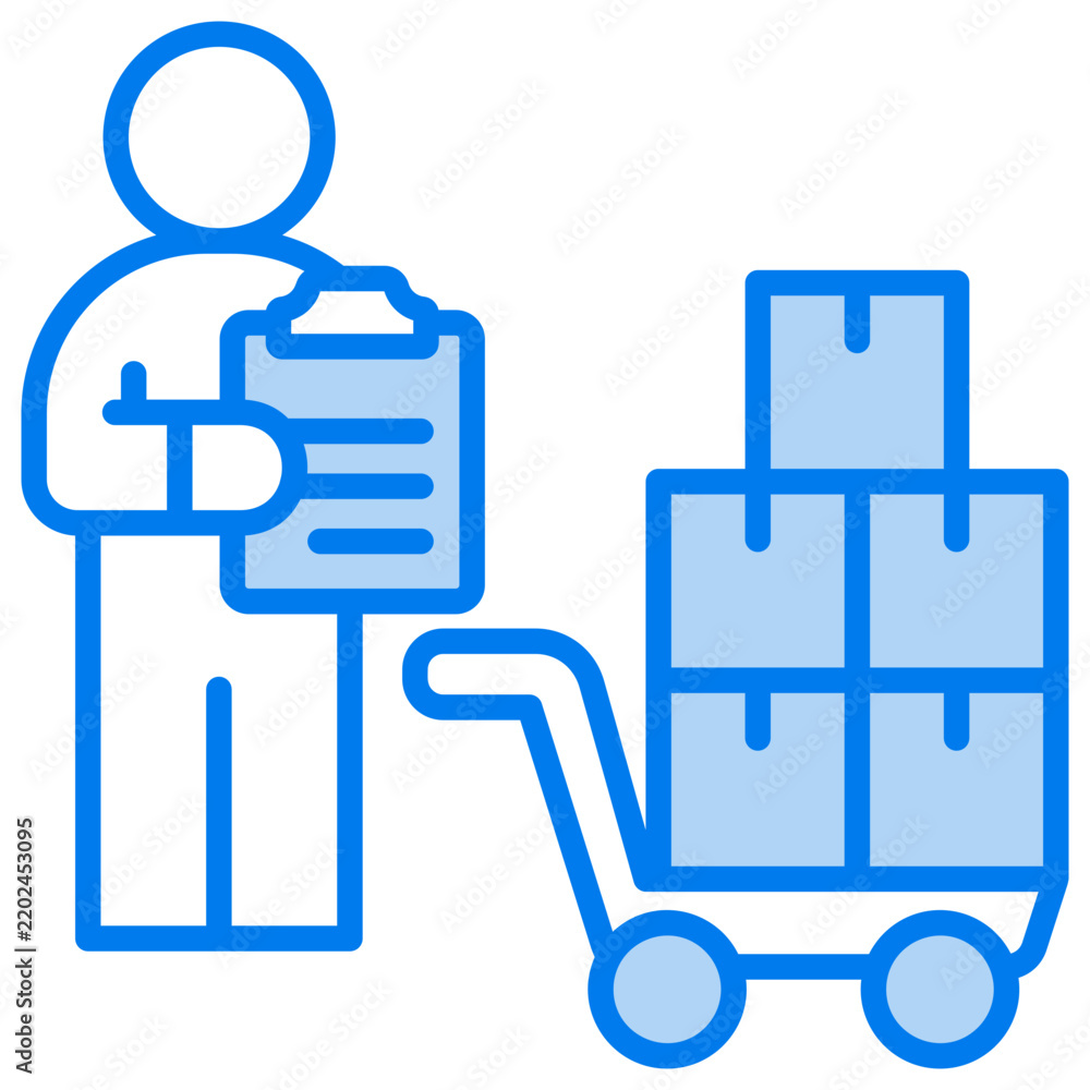 Fototapeta premium Supplier Icon