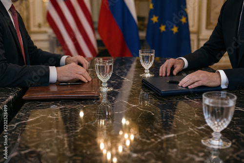 USA Russia Europe Trilateral Security Summit Diplomatic Negotiations