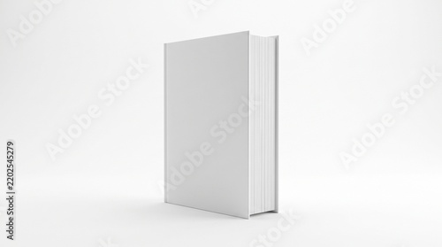 High Quality 3D Book For Mockup Template With White Background