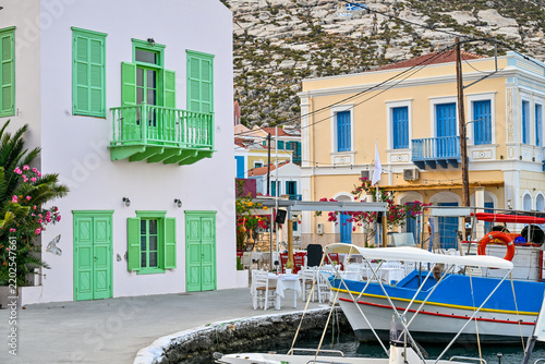 Fishermen's boats of Kastellorizo, Greece   