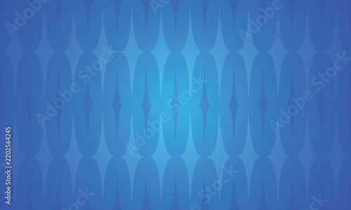 Vibrant blue abstract pattern with smooth curves and gradients.