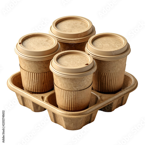 Isometric 3D Render of Single Molded Component