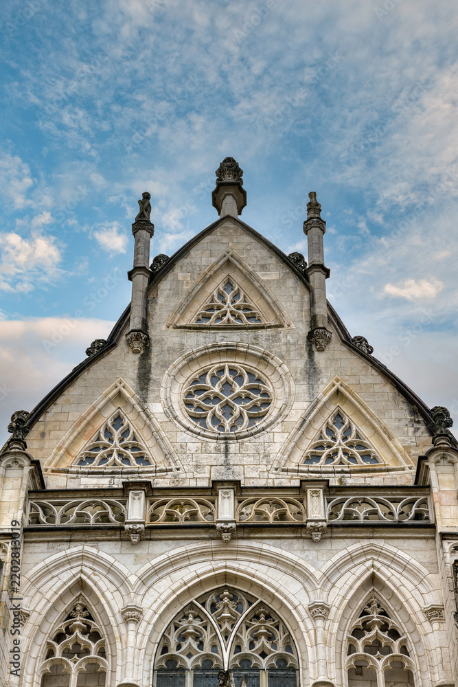 Fototapeta premium Bourg-en-Bresse is a French city and commune, capital of the department of Ain,