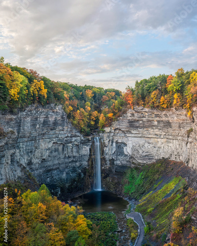 Autumn at Taughannock Falls State Park - New York - Finger Lakes	
