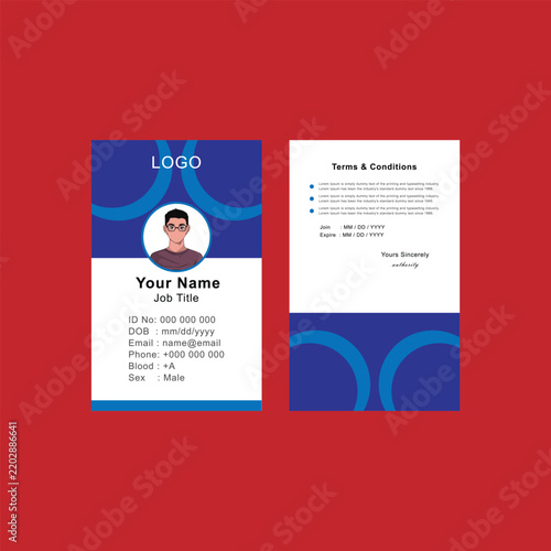 Nice Awesome ID Card Design