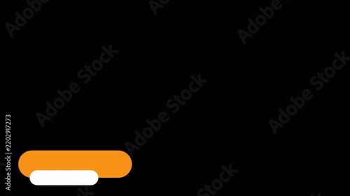 Lower Third Animation with Alpha Channel, Professional Lower Thirds Animation.