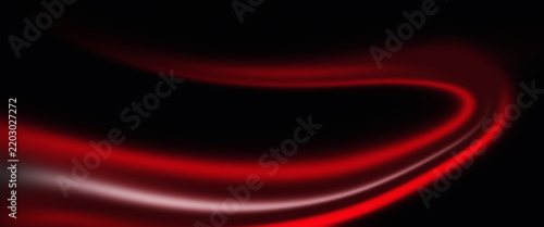 Red Abstract Smoke Background with Flowing Silk Waves, Smooth Satin Texture, Dynamic Curves, Elegant Motion and Vibrant Red Fabric Pattern for Creative Design and Wallpaper