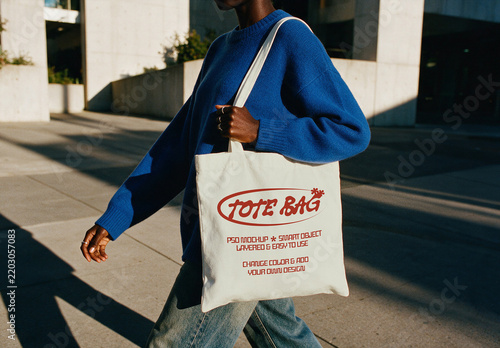 Lifestyle Tote Bag Mockup