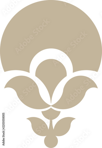Indian Traditional Butta Motif Design Element