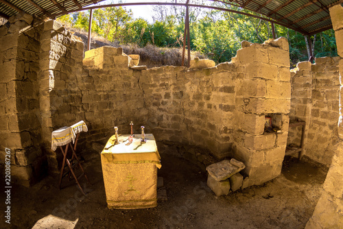 An ancient classical temple