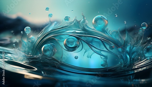 aqua dewdrop s embrace
