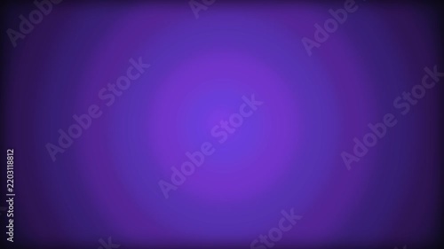 Purple glow appearing against a black background