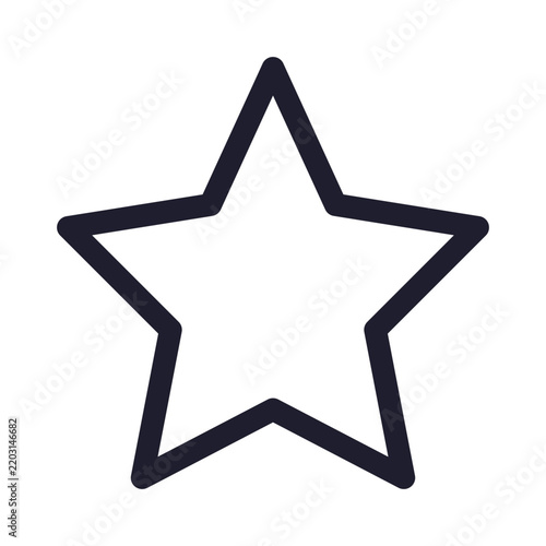 star icon vector illustration