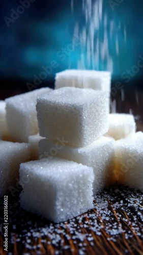 Sugar Cubes - Stack of Sweetness