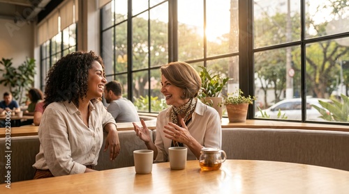 Intergenerational Friendship and Connection in a Cafe
