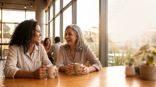 Intergenerational Friendship and Connection in a Cafe