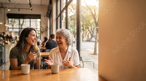 Intergenerational Friendship and Connection in a Cafe