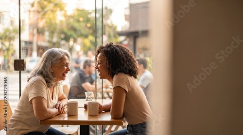 Intergenerational Friendship and Connection in a Cafe