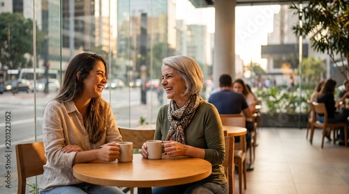 Intergenerational Friendship and Connection in a Cafe