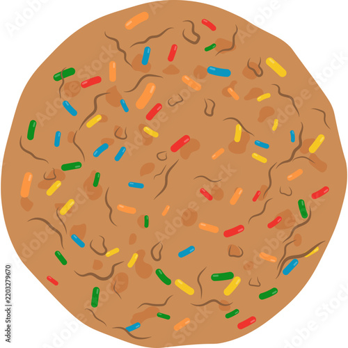 Cookie Day Illustration Flat Set