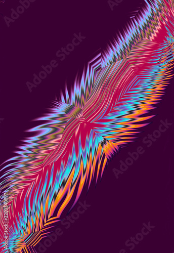 Diseños de dibujos abstractos a todo color