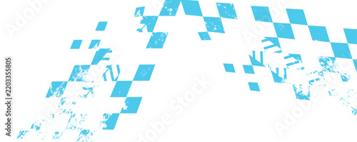 Bavarian Oktoberfest seamless pattern with blue and white rhombus Flag of Bavaria Oktoberfest blue checkered background Wallpaper Vector old diamonds background