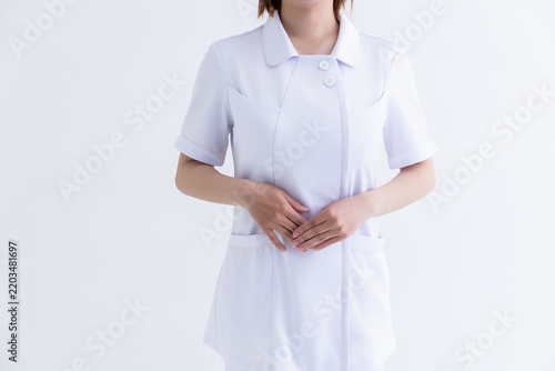 Fototapeta ナース服の女性