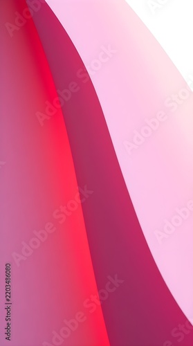 Crimson Magenta Gradient Curve