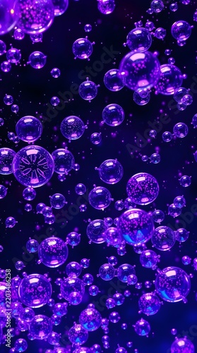 Violet Bubble Galaxy