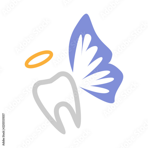 Tooth Fairy Logo Design
