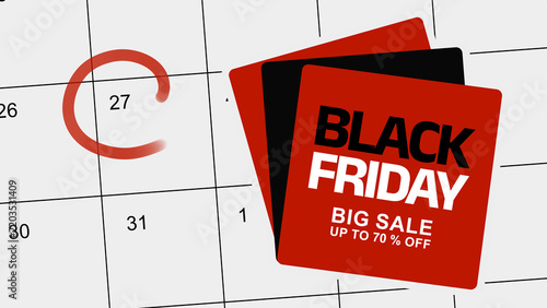 Black Friday sale set for November 27 with discounts up to 70 percent off
