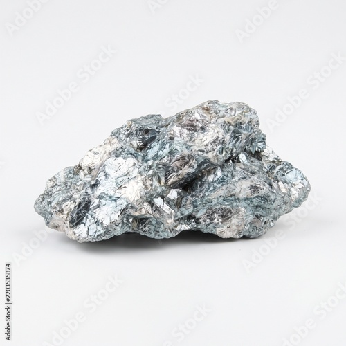 mineral stone isolated on white background