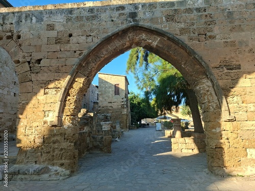 close up photo of historical place, 24th of September, Famagusta, Cyprus.