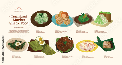 Snack food in cell shaded isolated illustration