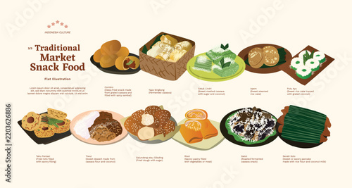 Isolated illustration of snack food in cell shaded design