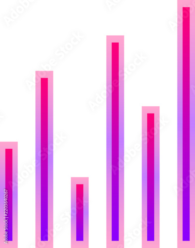 Vibrant Retro Wave Music Equalizer with Electric Neon Spark Sound Bars Design Entertainment professional vector