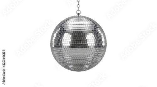 Disco mirror ball for New Year's Eve party