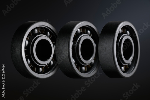 Stainless steel silent bearings