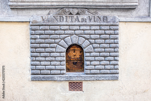 Ancient Wine Window, with 