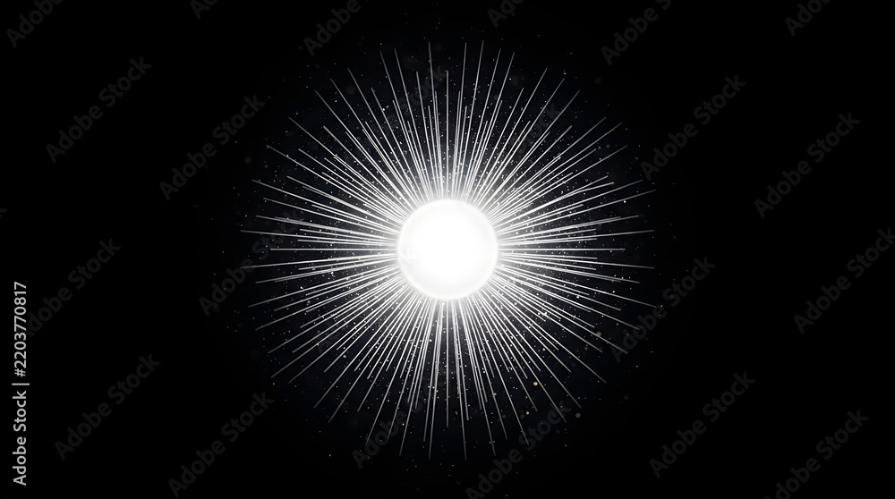Fototapeta premium Glowing Energy Ring and Angel Wings Light PNG Element Set 143