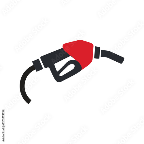 Gasoline Nozzle Designs Vector Illustration