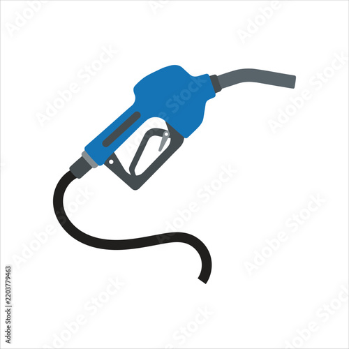 Gasoline Nozzle Designs Vector Illustration