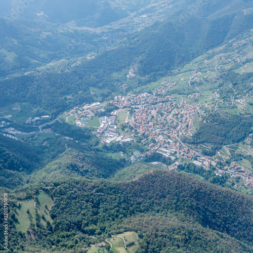 Adrara San Martino mountain village, Bergamo, Italy