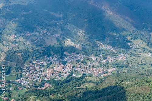 Adrara San Rocco mountain village, Bergamo, Italy