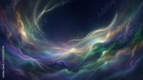 abstract blue background with sky
