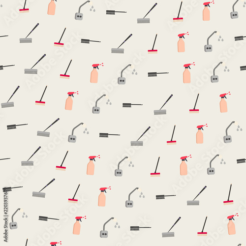 Cleaning Supplies Pattern